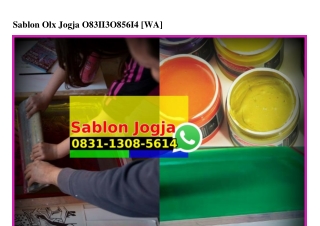 Sablon Olx Jogja Ô831.13Ô8.5614[wa]