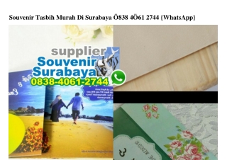 Souvenir Tasbih Murah Di Surabaya 0838 4061 2744[wa]