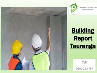 Building Report Tauranga
