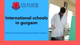 International schools in Gurgaon