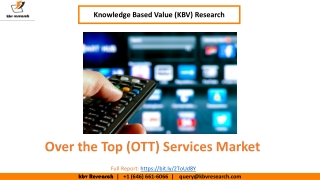 Global Over the Top Services Market