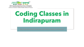 Coding Classes in Indirapuram