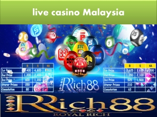 Live Casino Malaysia - rrich88