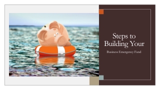 How to Create an Emergency Fund for Your Small Business