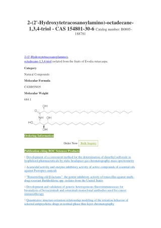 2-(2'-Hydroxytetracosanoylamino)-octadecane-1,3,4-triol