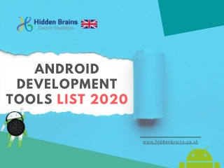 Best Android Development Tools List 2020