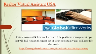 Realtor Virtual Assistant USA