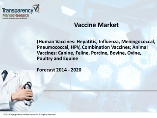 Vaccine Market is Projected to Reach a Value of US$ 48.0 Bn by 2025