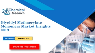 Glycidyl Methacrylate Monomers Market Insights 2019