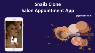 Snailz Clone Salon Appointment App