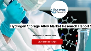 Hydrogen Storage Alloy Market Research Report 2020