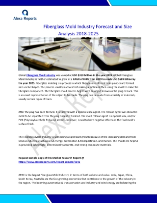 Fiberglass Mold Industry Forecast and Size Analysis 2018-2025