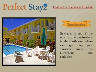 Barbados Vacation Rentals