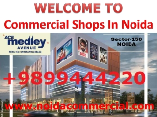 Commercial Shops In Noida, Commercial Shops for Sale in Noida