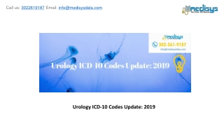 Urology ICD-10 Codes Update: 2019