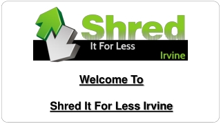 Industrial Paper Shredder Services