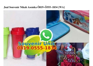 Jual Souvenir Nikah Asemka 0819_0555_1834[wa]