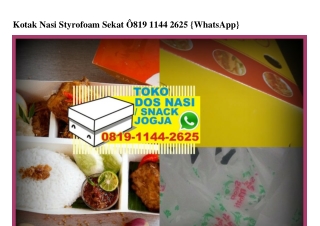 Kotak Nasi Styrofoam Sekat O819_1144_2625[wa]