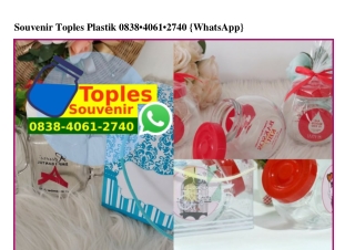 Souvenir Toples Plastik 0838.4061.2740[wa]