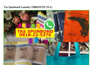 Tas Spunbond Laundry 0818225376[wa]