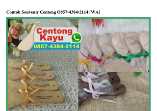 Contoh Souvenir Centong Ô857-4384-2II4[wa]