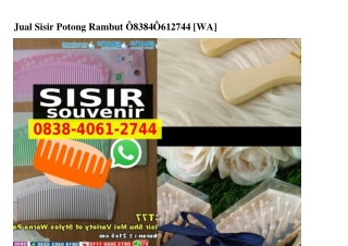 Jual Sisir Potong Rambut Ö838 4Ö61 2744[wa]