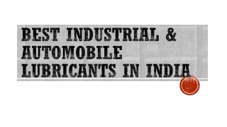 Industrial Lubricants