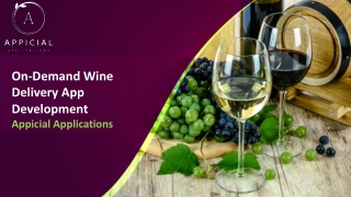 Wine Delivery App Development