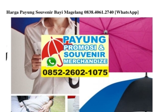 Harga Payung Souvenir Bayi Magelang 0838–4061–2740[wa]