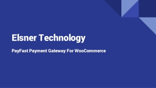 PayFast Payment Gateway for Woocommerce