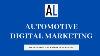 REASONS WHY DEALERSHIP FACEBOOK FAILED CAR MARKETING –AUTOMOTIVE MARKETING