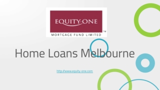 Home Loans Melbourne