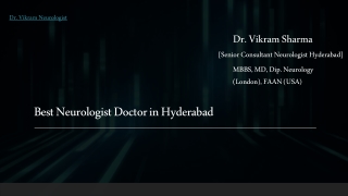 Best Neurologist Doctor in Hyderabad