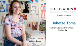Juliette Toma - Painterly Illustrator, Fashion & Portrait Artist, CA