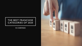 Our Top 05 Hottest Franchise Categories for 2020 in Chermside