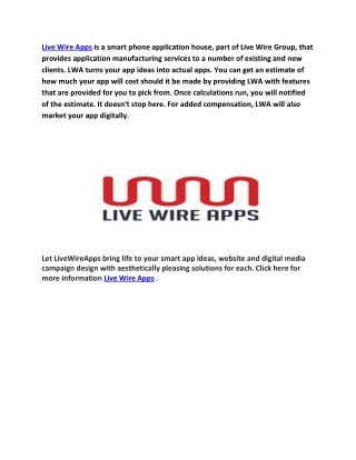 Live Wire Group