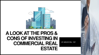 The Pros and Cons of Commercial Property Investing In Mildura, VIC