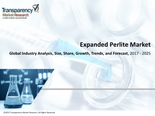 Expanded Perlite Market to Receive Overwhelming Hike in Revenues by 2027