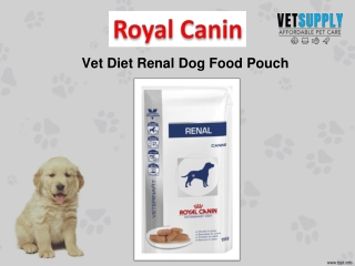 Royal Canin Vet Diet Renal Dog Food Pouch