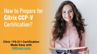 [PDF] Citrix CCP-V (1Y0-311) Certification Exam