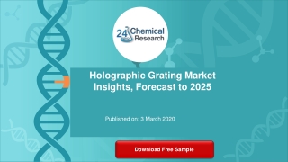 Holographic Grating Market Report 2019