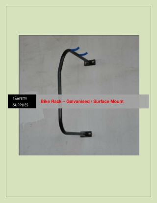 Bike Rack – Galvanised-Surface Mount