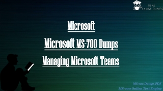 Updated MS-700 Dumps - Tips to Pass Microsoft MS-700 Exam