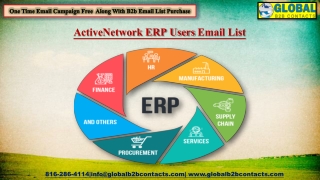 ActiveNetwork ERP Users Email List
