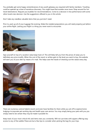 Have Better Journey Experience Using These Sound Advice