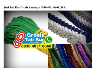 Jual Tali Kur Grosir Surabaya 0838.403I.8668[wa]