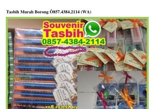 Tasbih Murah Borong 0857 4384 2II4[wa]