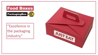 Wholesale Custom Food Packaging Boxes