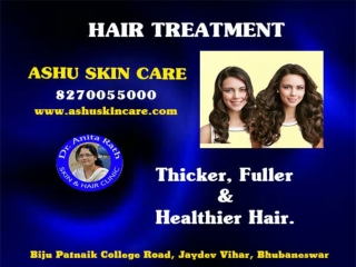 Ashu skin care is best for hair treatment clinic in bhubaneswar, odisha.