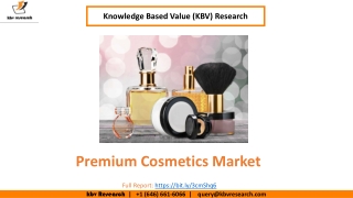 The Premium Cosmetics Market size is expected to reach $194 billion by 2025 - KBV Research